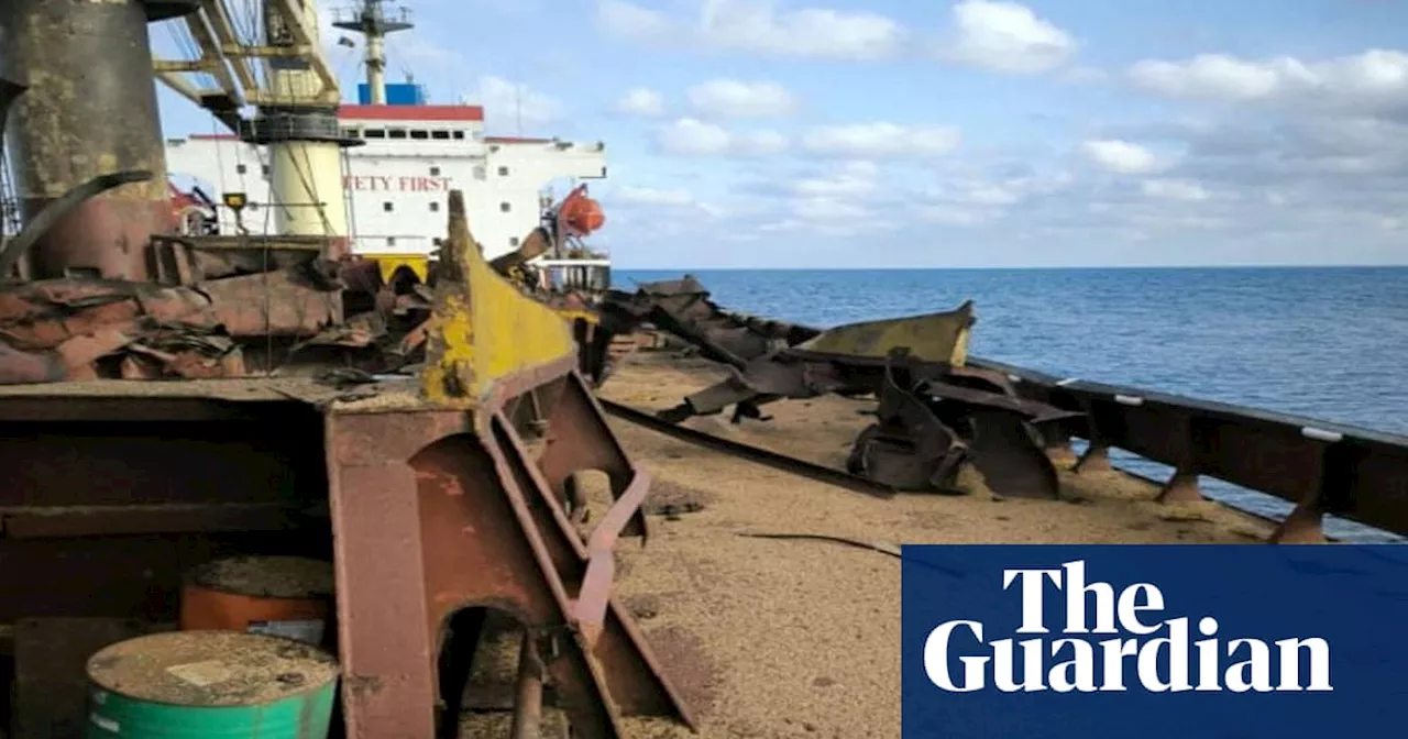 Russian Missile Strikes Civilian Cargo Vessel Carrying Ukrainian Grain