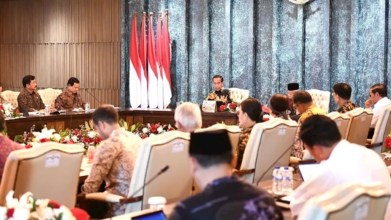 Presiden Minta Para Menteri Siapkan Cetak Biru untuk Pemerintahan Prabowo