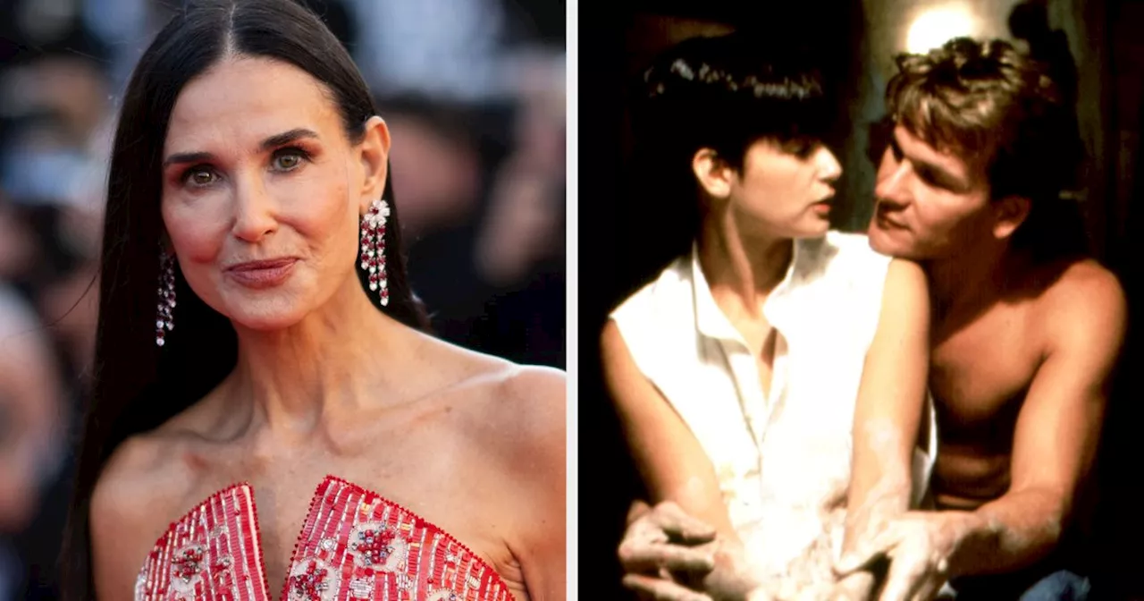 Demi Moore Doesn't Exactly Sound Thrilled About Channing Tatum's Ghost Remake Plans