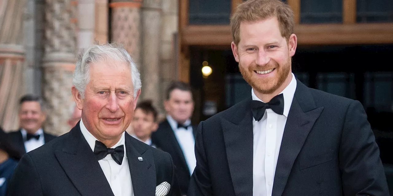 King Charles Will Reportedly Celebrate Prince Harry's 40th Birthday 'From a Distance'