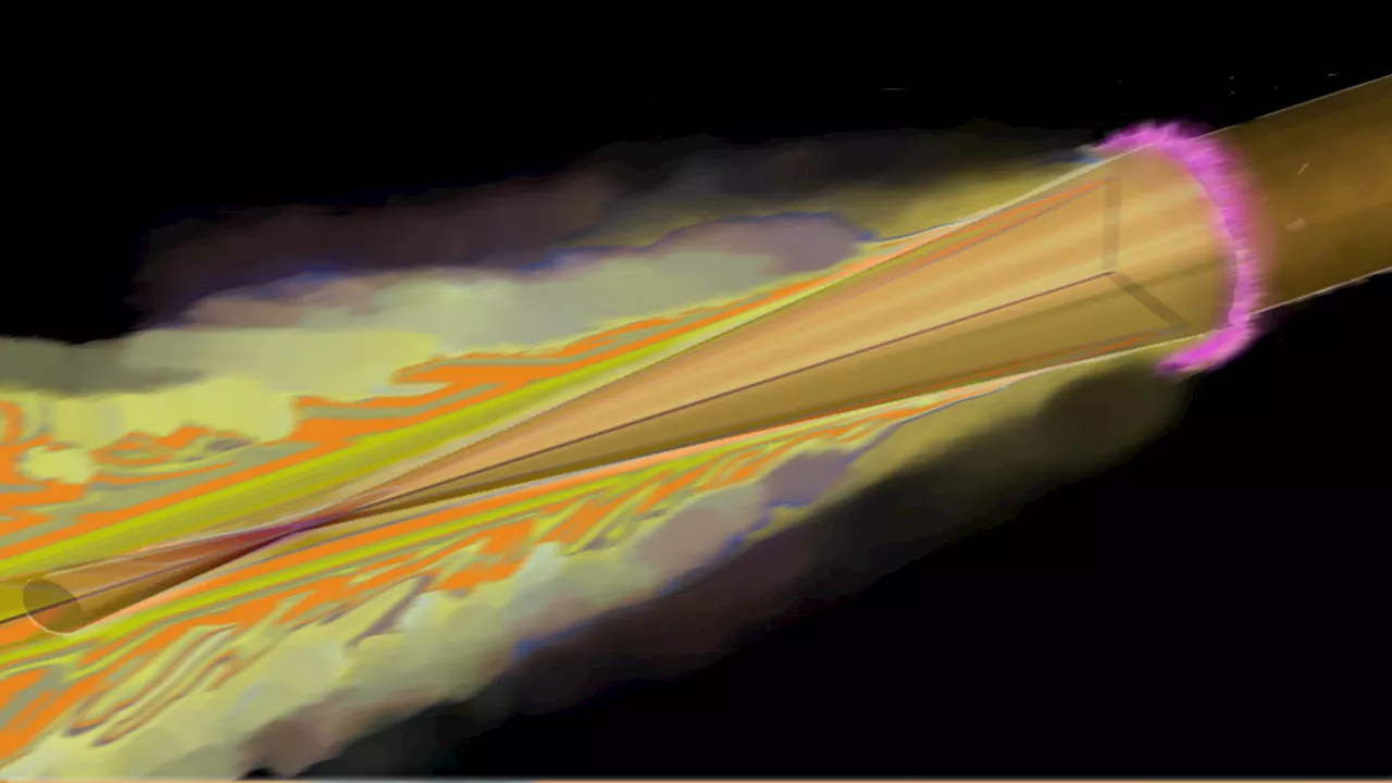 Tiny laser creates 180,000°F, 800 million times atmospheric pressure in cosmic simulation