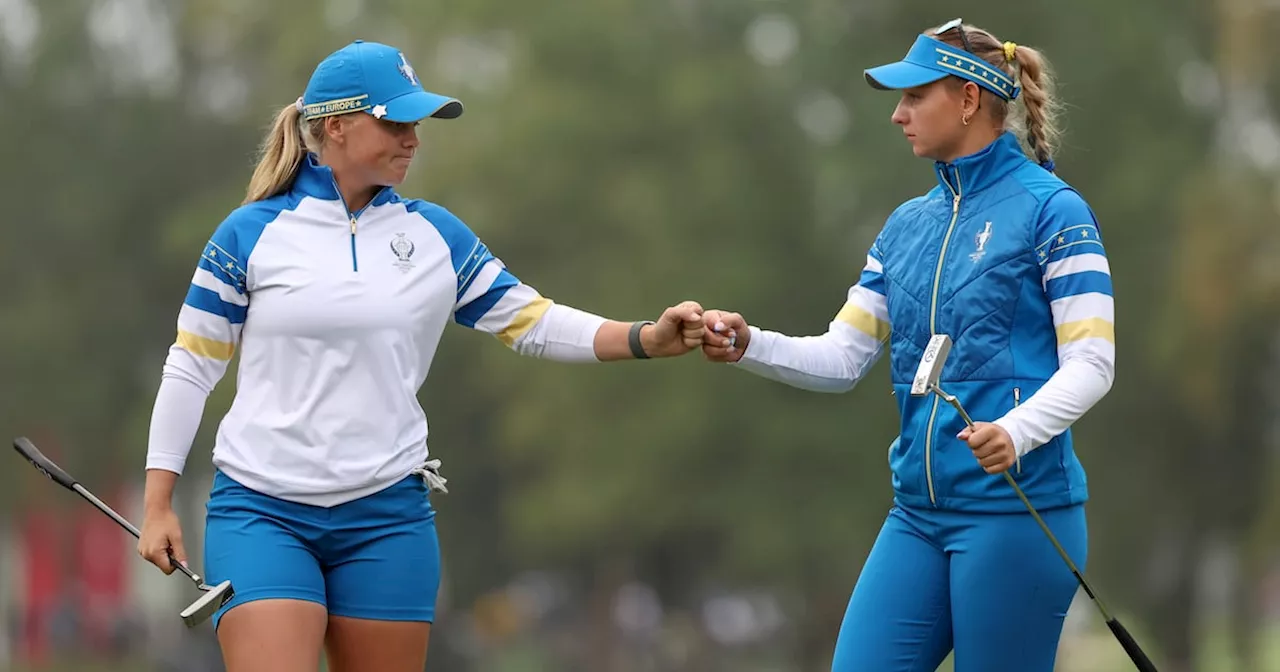 Europe lose opening foursomes 3-1 at Solheim Cup in Virginia