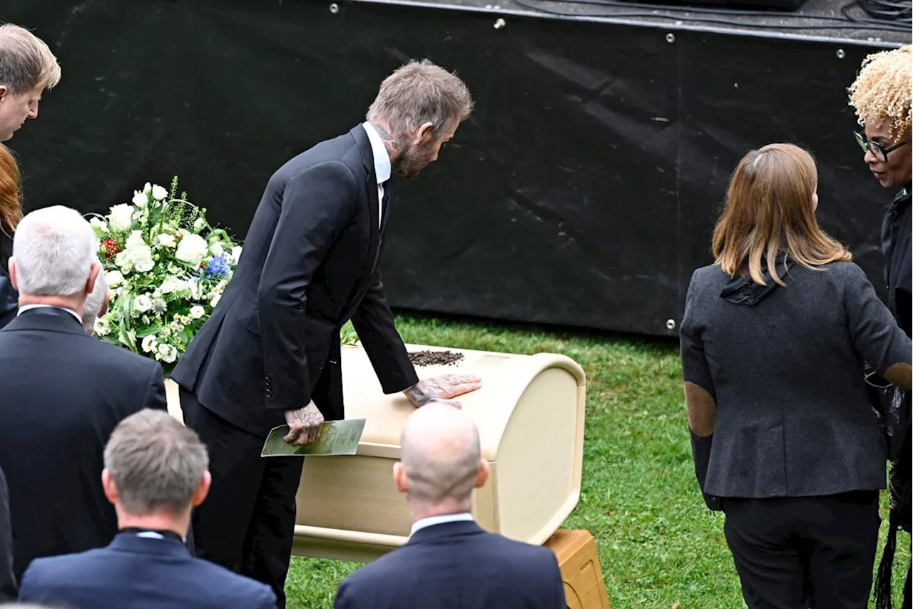 David Beckham comparece em funeral de ex-técnico Sven-Goran Eriksson, na suécia