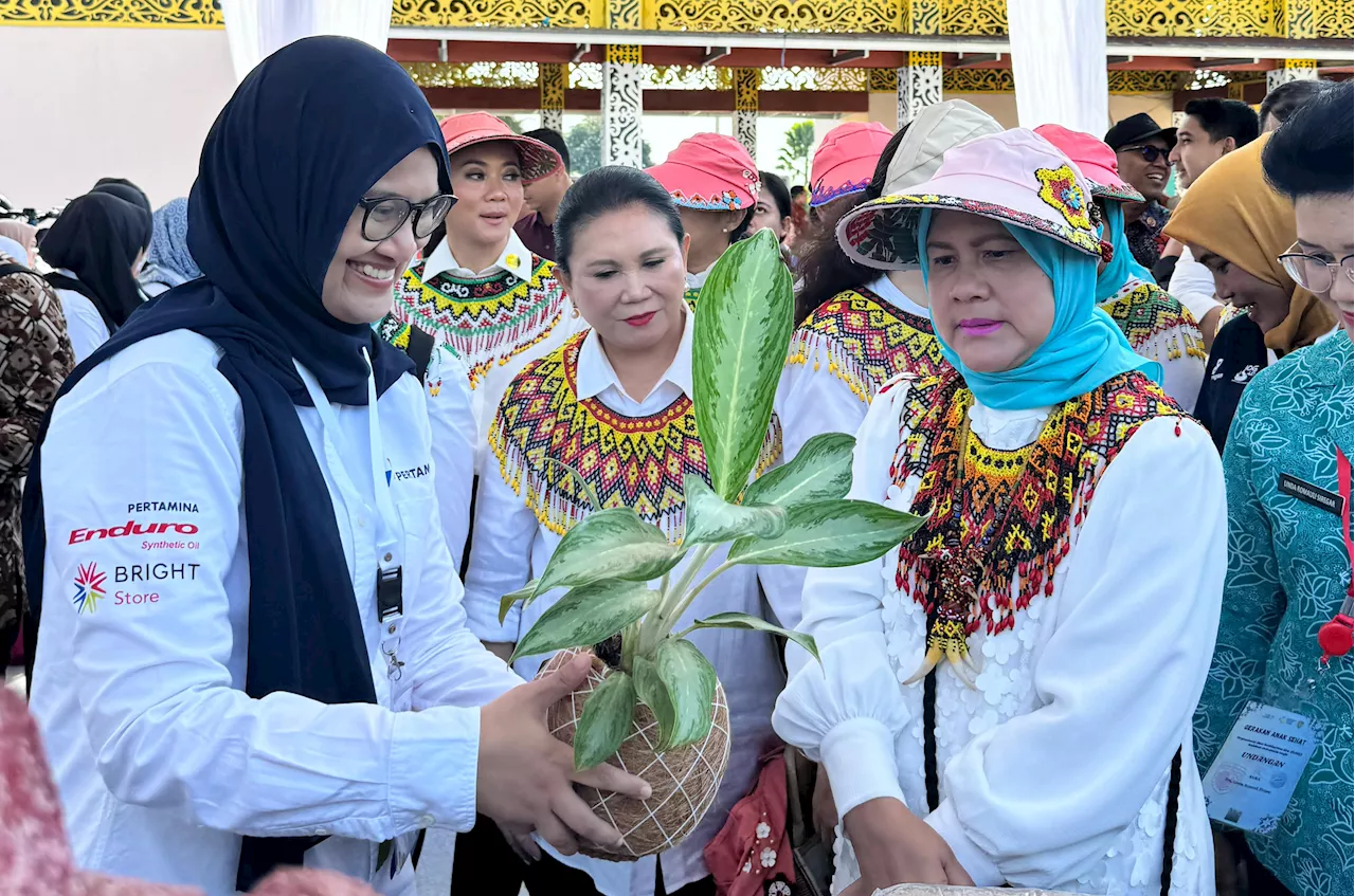 Ubah Sampah jadi Produk Bernilai, Program TJSL Pertamina Dipuji Ibu Negara Iriana Jokowi