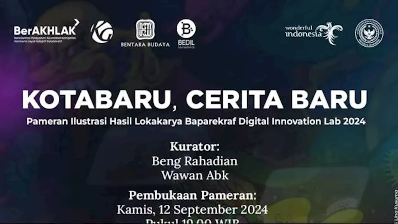 Baparekraf Gelar Pameran Hasil Lokakarya Peserta BEDIL di Bentara Budaya 12-17 September 202