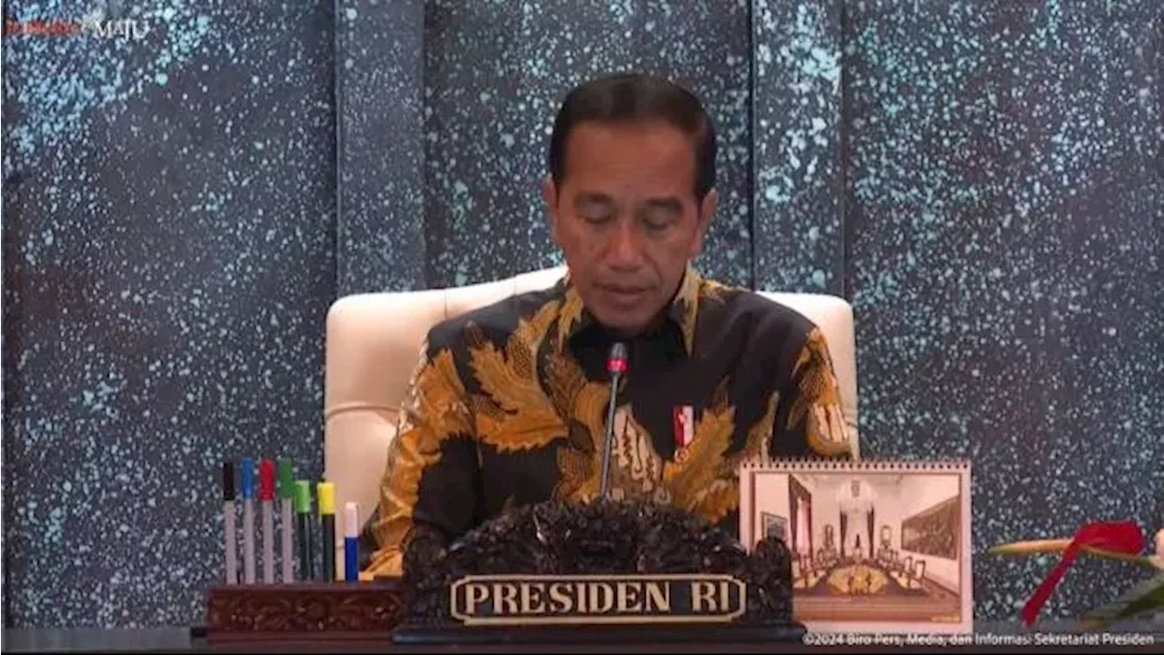 Pesan Jokowi dalam Sidang Kabinet di IKN: Jangan Ada Riak-Riak sampai Pemerintahan Baru Terbentuk