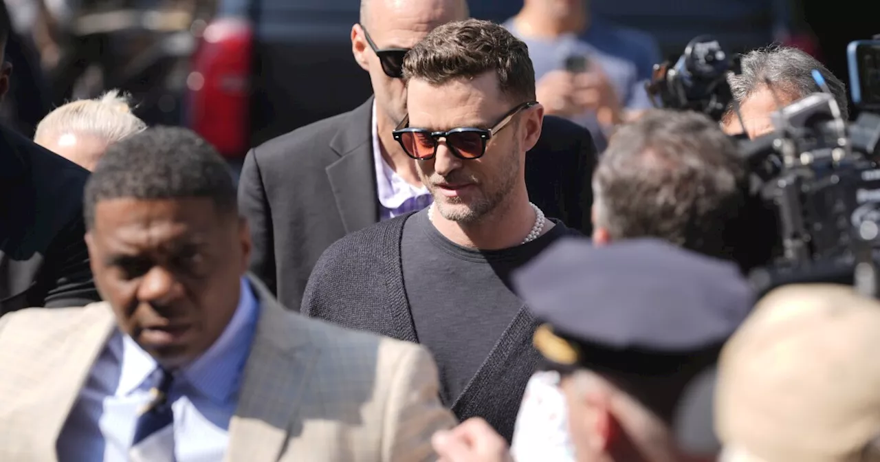 Justin Timberlake pleads guilty to impaired driving, gets $500 fine and will make PSA