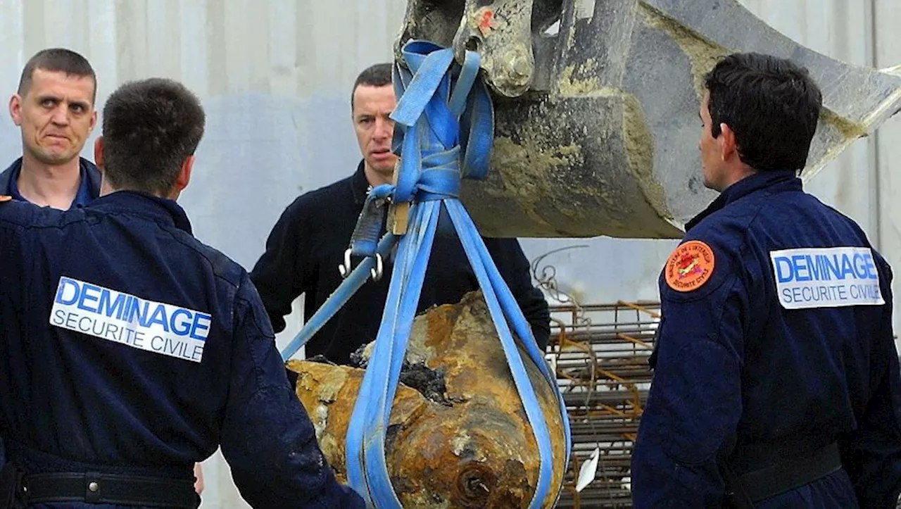 Une bombe de 250 kg datant de la Seconde Guerre mondiale déminée à Haguenau