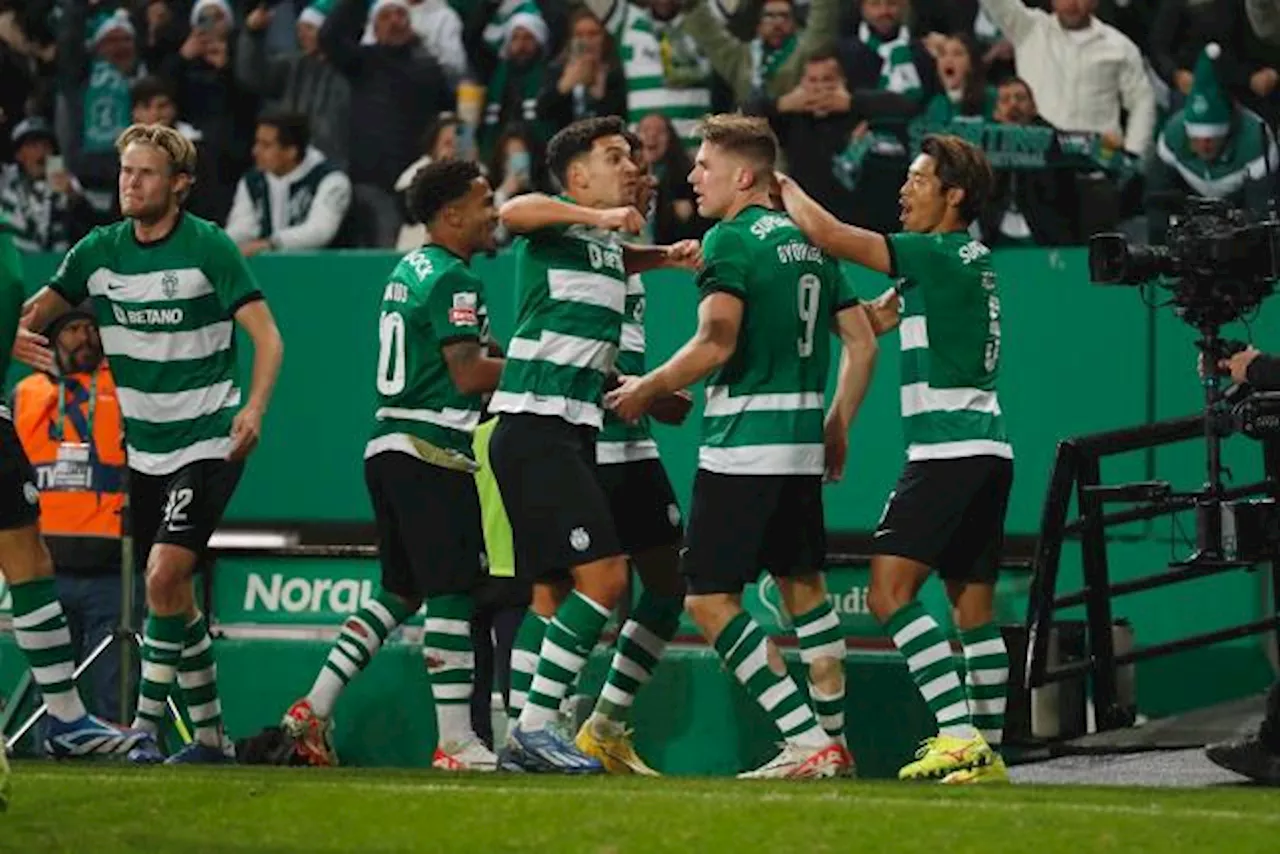 Le Sporting CP assure en Championnat avant la réception de Lille en Ligue des champions