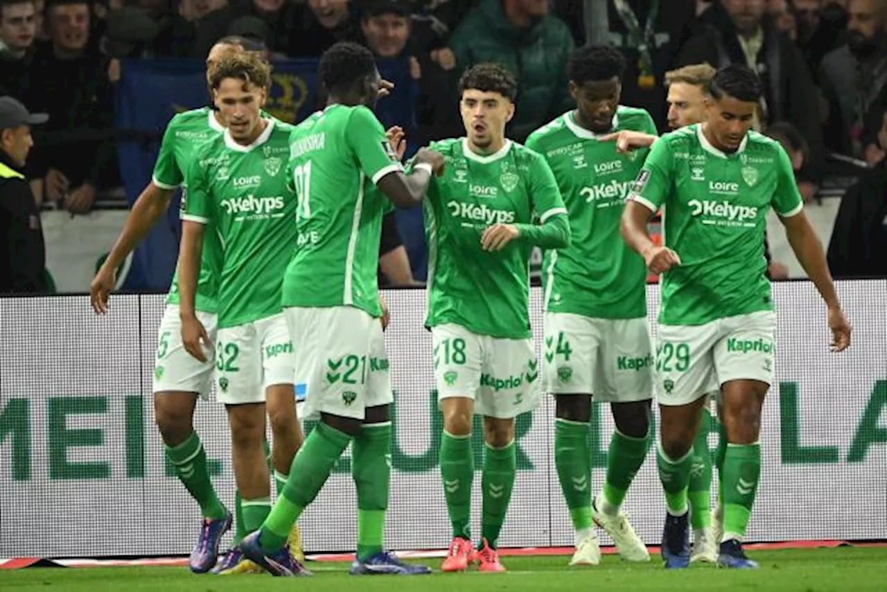 Première victoire de Saint-Etienne, vainqueur de Lille, cette saison en Ligue 1