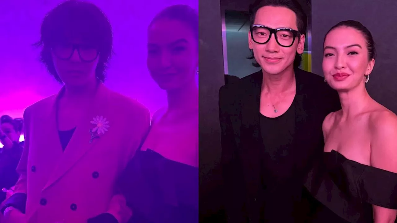 6 Gaya Raline Shah Pamer Foto Bareng G-Dragon, PSY, dan Rain di Seoul, Circlenya Berkelas