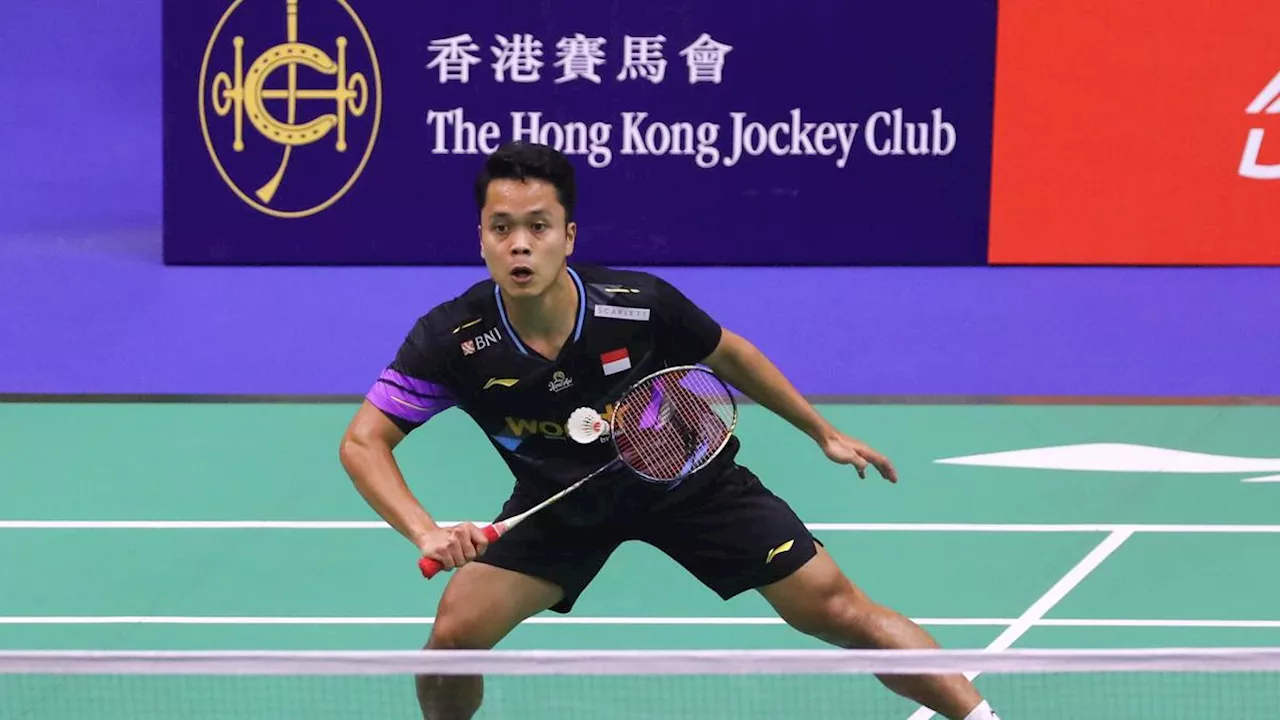 Hasil Hong Kong Open 2024: Anthony Sinisuka Ginting Susul Jonatan Christie ke Semifinal
