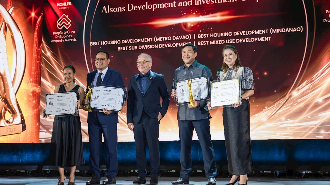 Alsons Dev honored for real estate excellence with four PropertyGuru awards