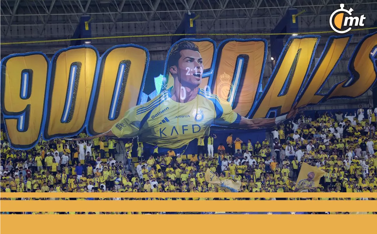 Al Nassr homenajea al 'GOAT' Cristiano Ronaldo tras llegar a 900 goles