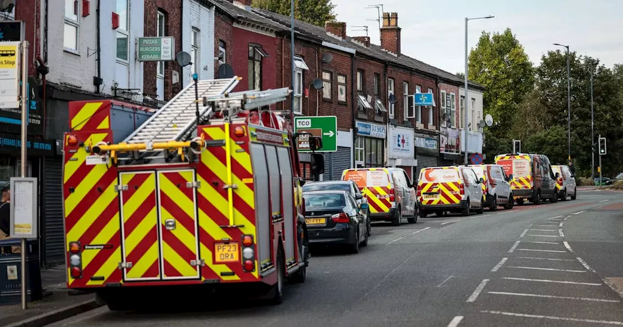 Emergency services swarm street following 'gas leak at kebab shop'