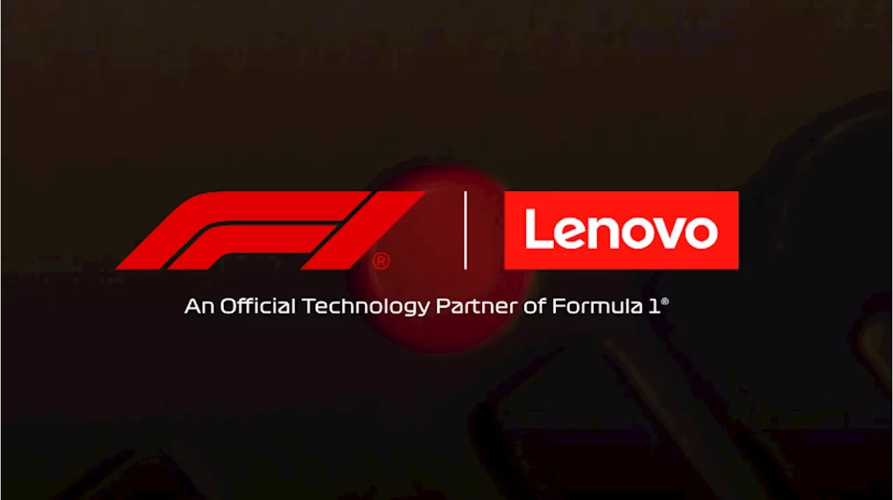 Lenovo now drives as global partner of Formula 1 in renewed deal