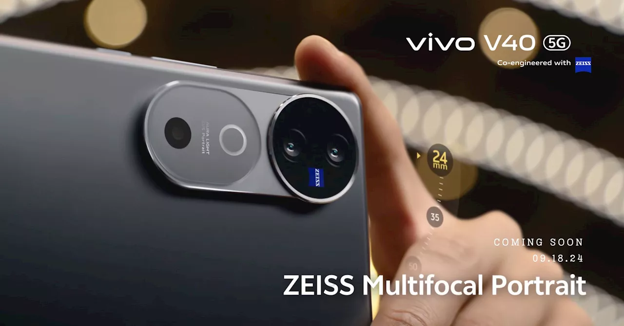 Prepare to take pro-level portraits with vivo V40's ZEISS Multifocal Portrait