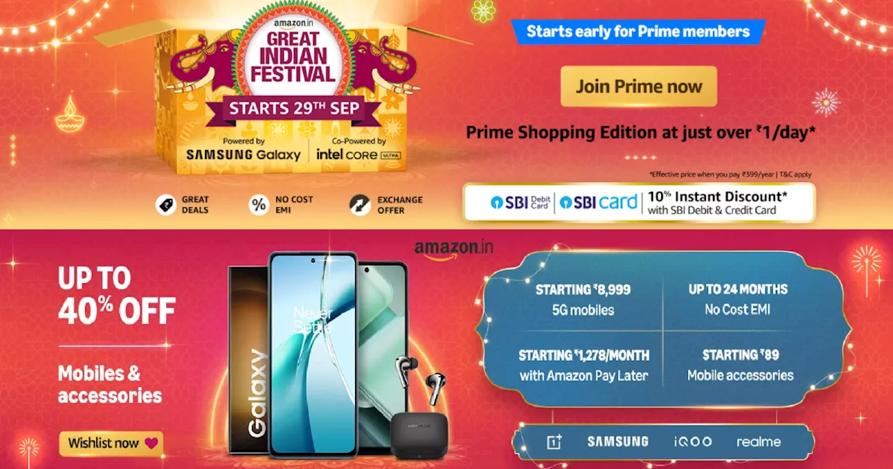 Great Indian Festival Sale में इन Smartphones पर मिलेंगी गर्दा उड़ा देने वाली डील, अभी करें विशलिस्ट में शामिल