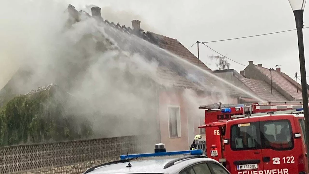 Bernhardsthal: Fünf Stunden bis „Brand aus!“