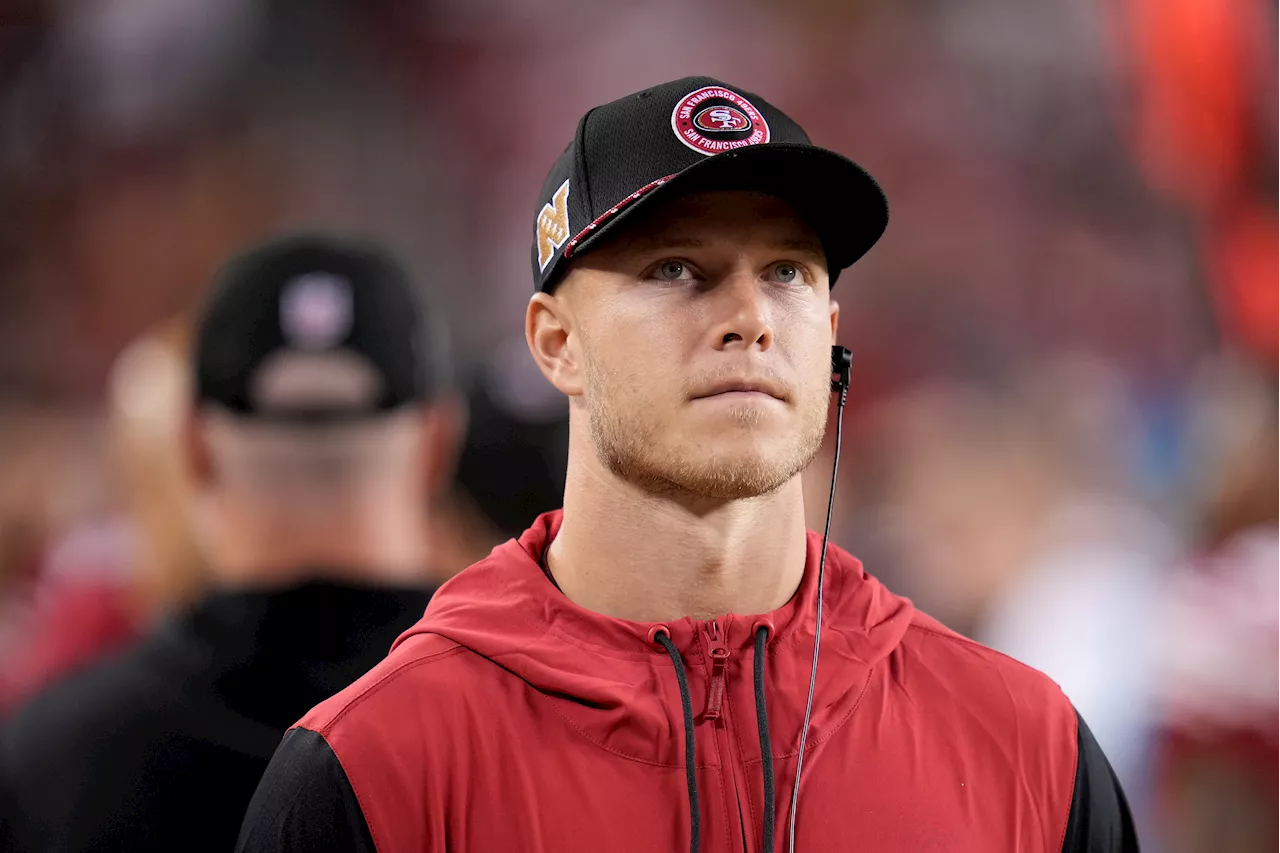 Christian McCaffrey ruled out for Week 2 as 49ers consider injured reserve