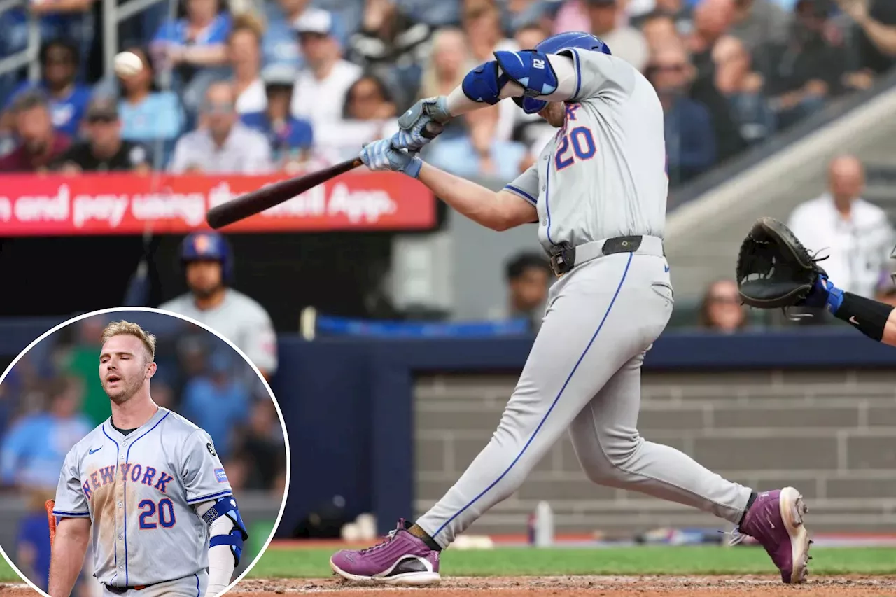 Mets hope Pete Alonso's sacrifice fly will help him end brutal slump