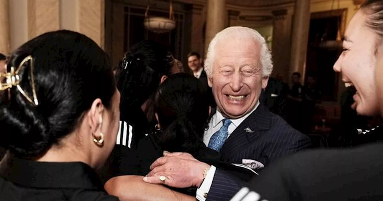King Charles fans are loving 'sweet' moment he broke protocol for hug