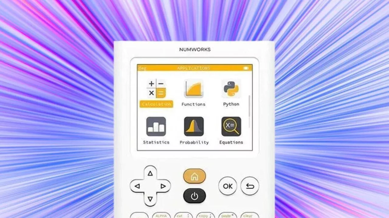 Reine des achats des lycéens, cette calculatrice Numworks Python est à prix cassé chez Cdiscount