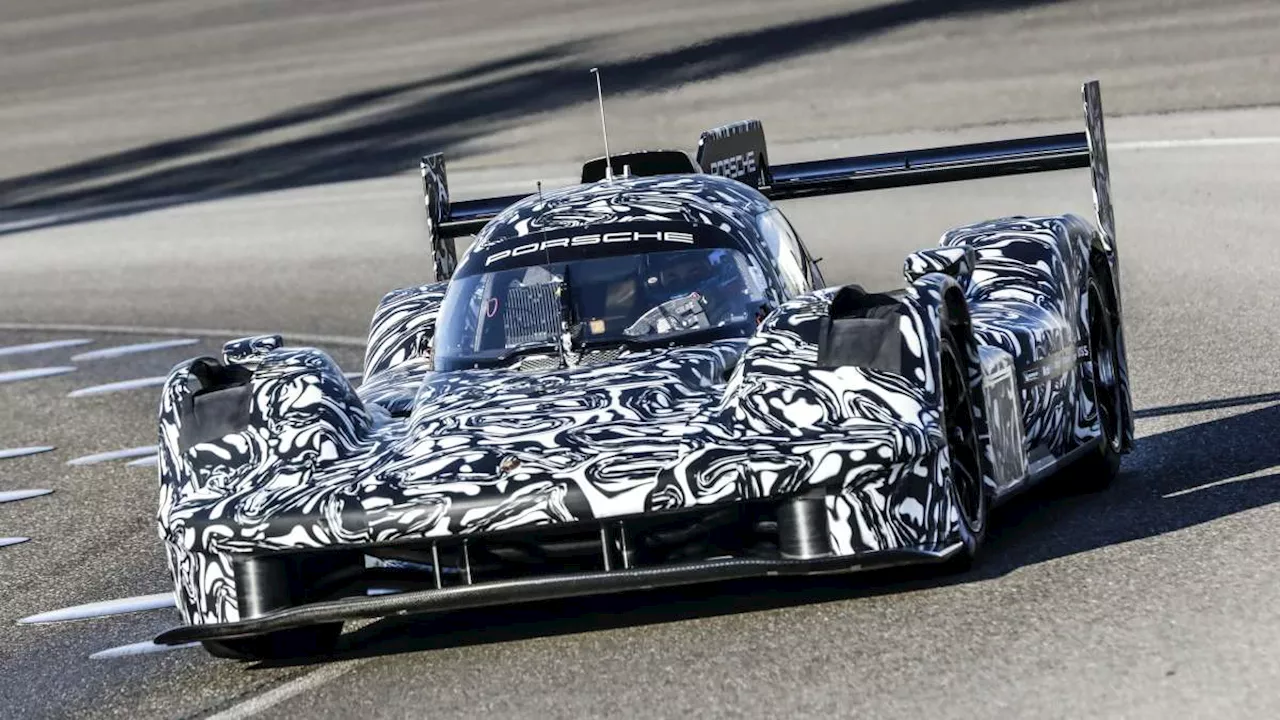 Porsche Le Mans Daytona hybrid prototype begins active testing – twin-turbo V8 engine confirmed