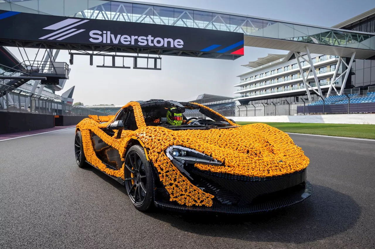 Behold the life-size, drivable, Lego McLaren P1