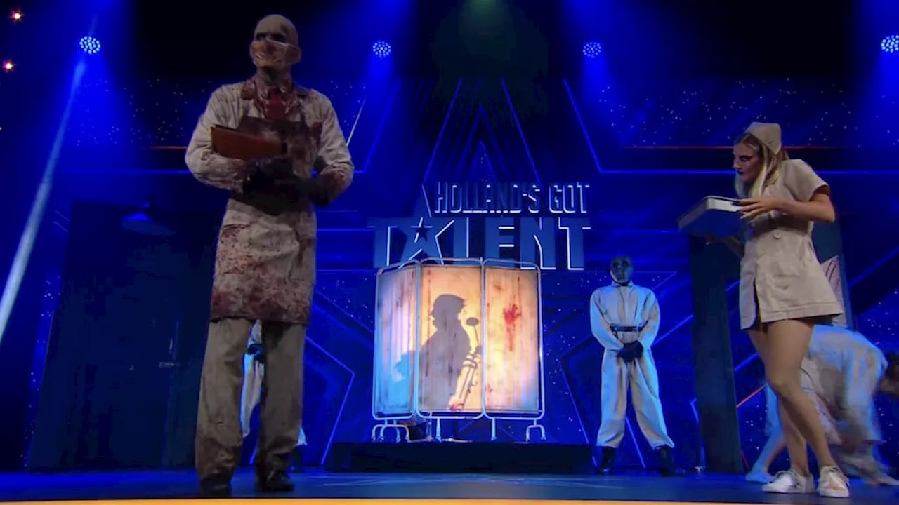 De Dark Thrills verbaast jury met enge auditie in Holland's Got Talent: 'Verontrustend'