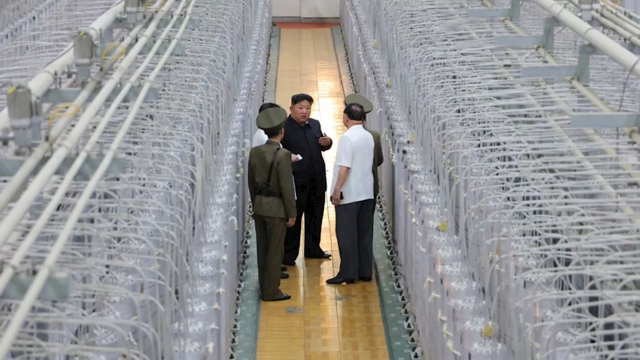 North Korea's secretive nuclear facility - inside banned uranium enrichment site