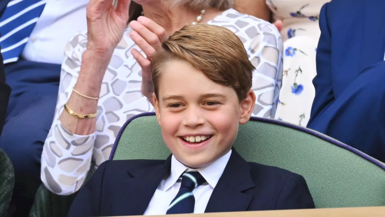 Prince George takes his first flying lesson at 11-years-old