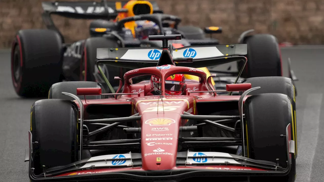 Azerbaijan GP: Charles Leclerc fastest with Max Verstappen and Lando Norris off the pace in Baku second practice