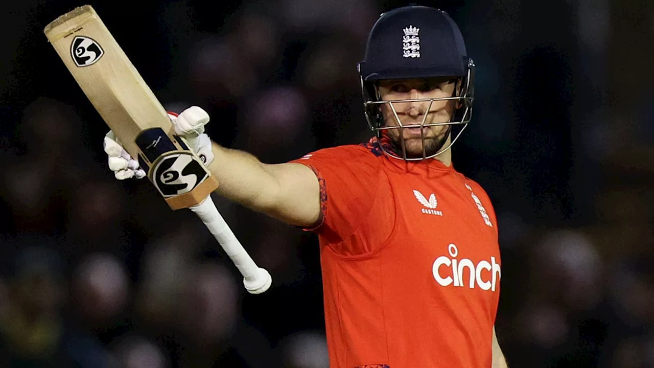 England vs Australia: Liam Livingstone propels hosts to series-levelling T20I victory in Cardiff