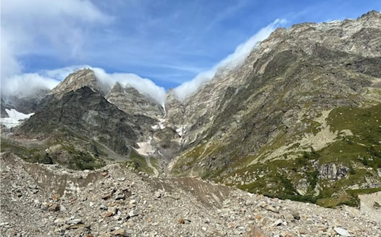 Ghiacciaio del Belvedere, fusione preoccupante