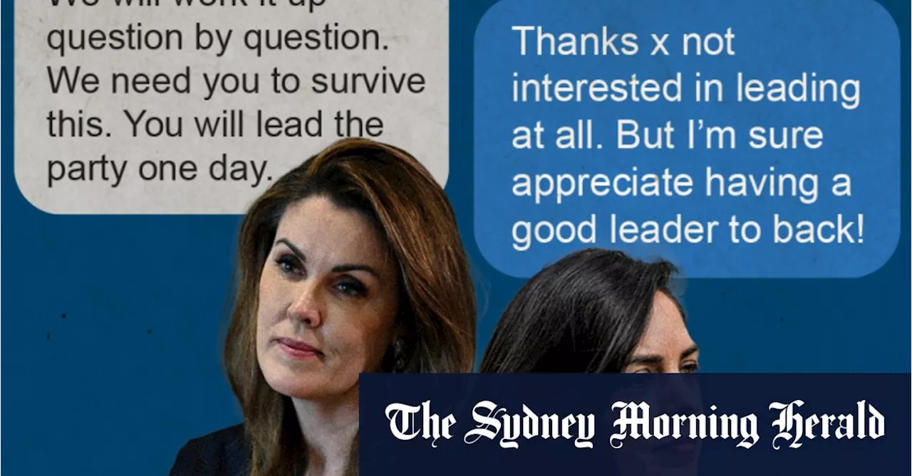 ‘Terrify them’: Text trove reveals Credlin’s secret advice to Deeming