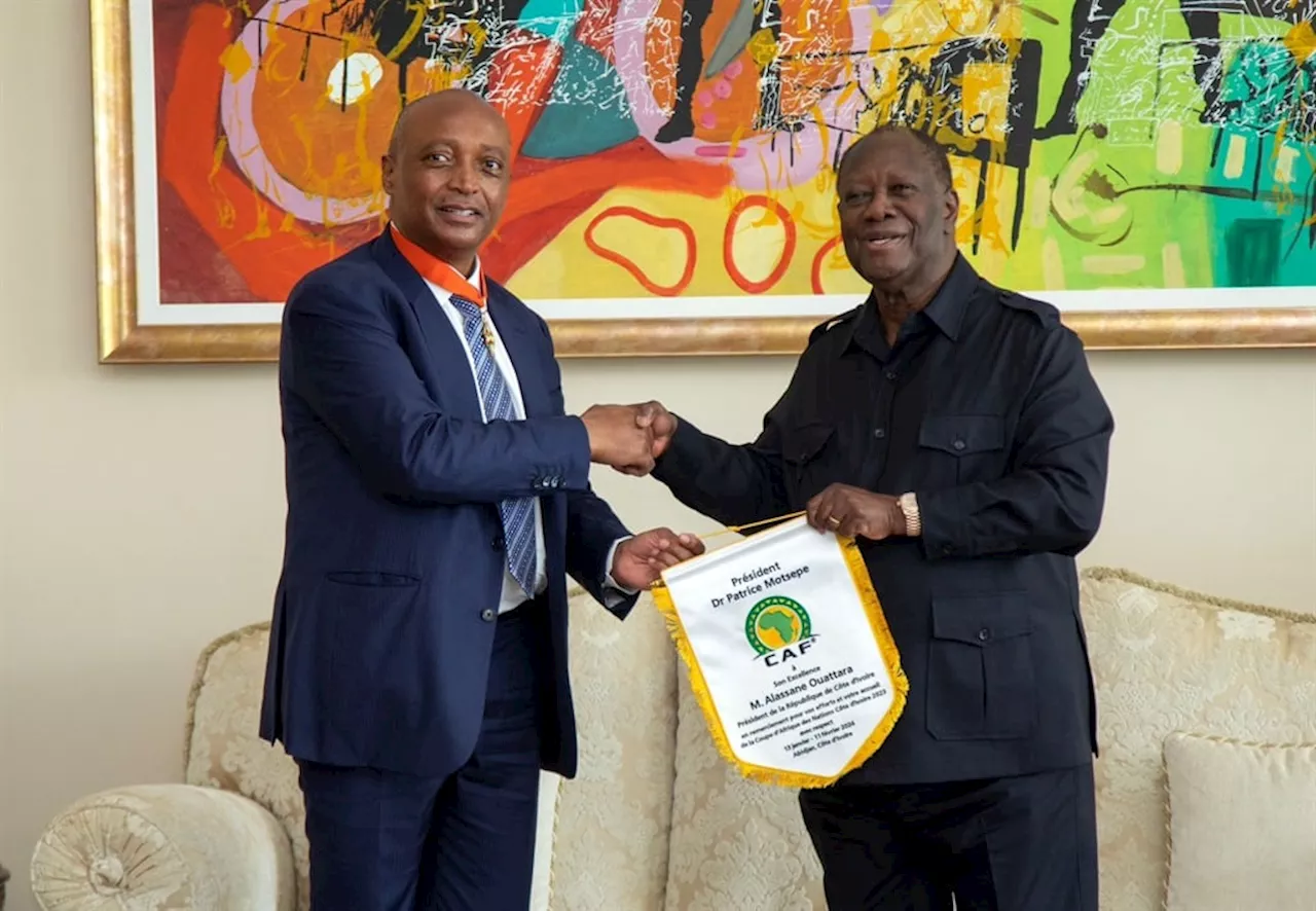 Motsepe Receives Major Honour After 'Best-Ever' AFCON