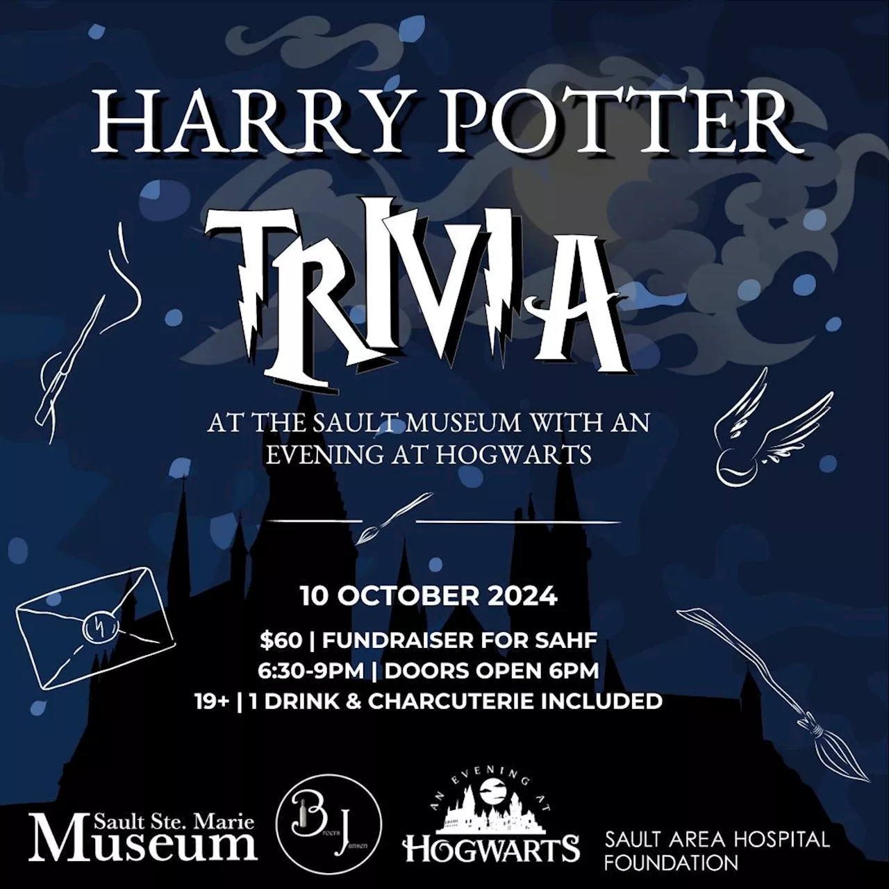 Get Ready for a Magical Harry Potter Trivia Night at the Sault Museum!