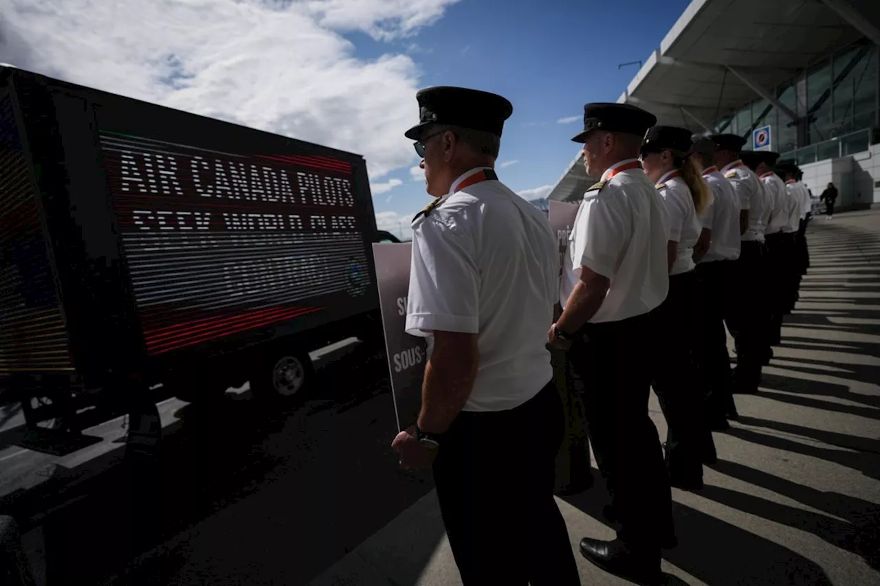 Trudeau says it's up to Air Canada and pilots union to avoid strike