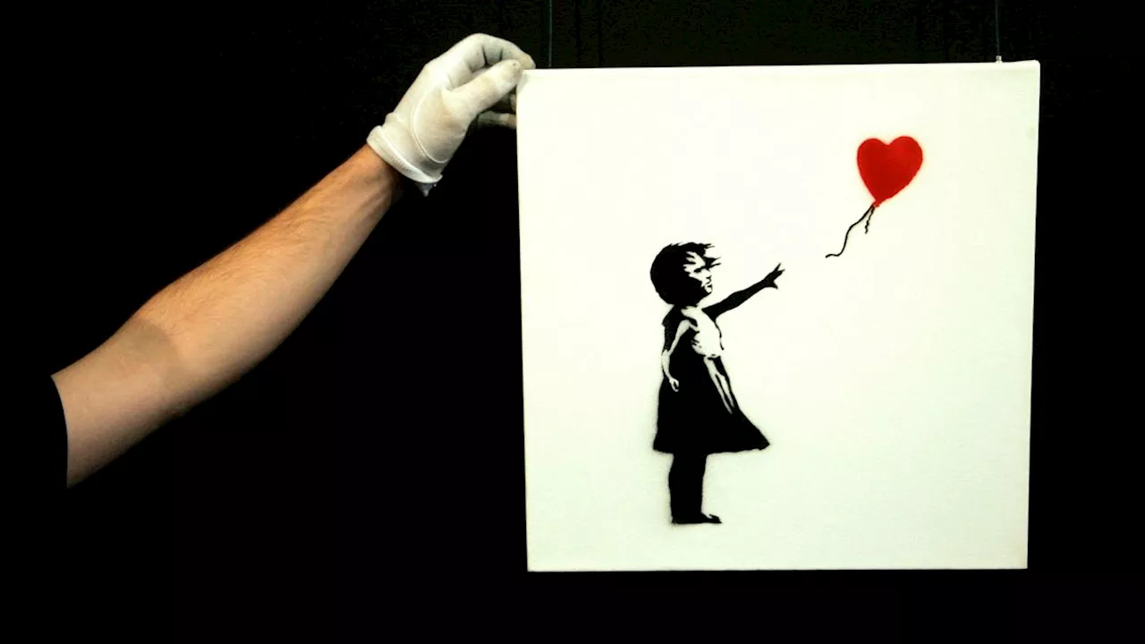 Legendäres Motiv: Gestohlenes Banksy-Gemälde »Mädchen mit Ballon« gefunden