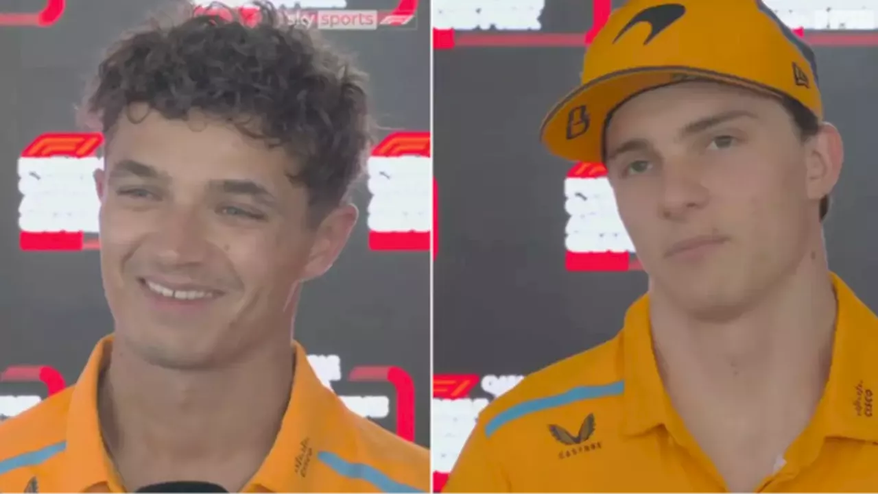 Fans notice difference between Lando Norris and Oscar Piastri’s comments on new McLaren ‘team orders’