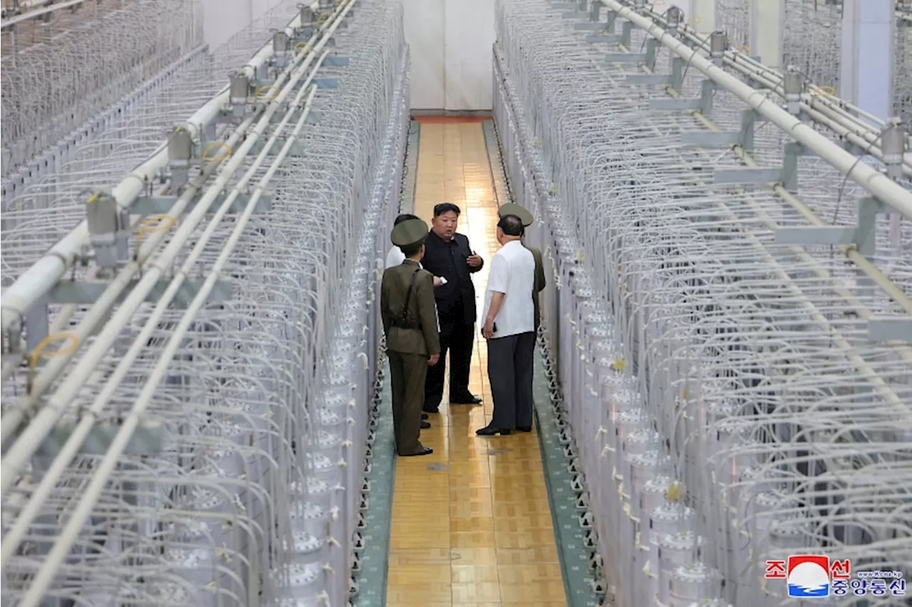 North Korea releases images of uranium enrichment facility for first time