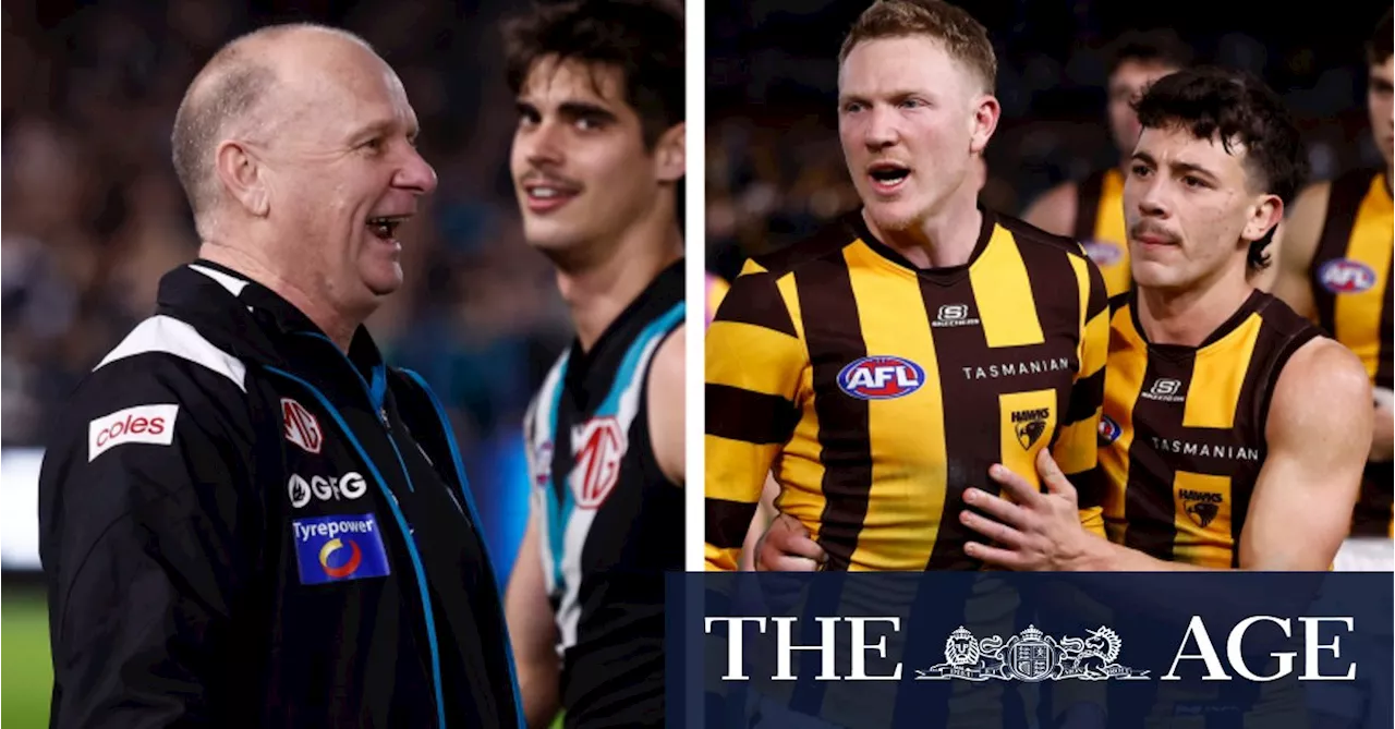 AFL to probe Hinkley confrontation with Hawks’ Ginnivan, Sicily after Power’s win