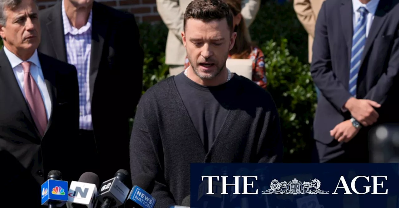 ‘Learn from this mistake’: Justin Timberlake pleads guilty to impaired driving