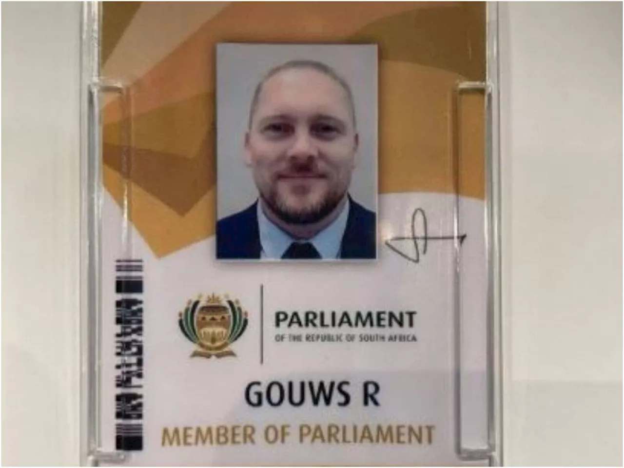 Renaldo Gouws no longer a DA MP: Here’s how much he is set to lose out on