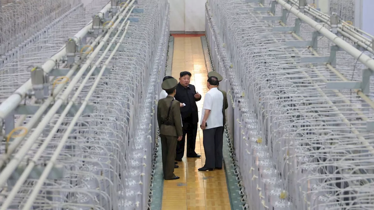 Kim Jong-un Tours Uranium Enrichment Facility In Public Display Of Nuclear Capabilities