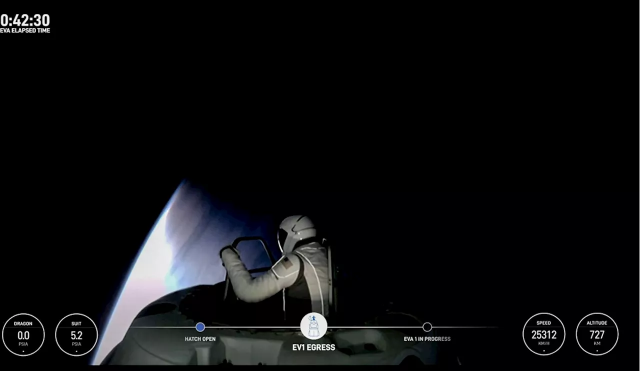 SpaceX makes history with first spacewalks by private citizens