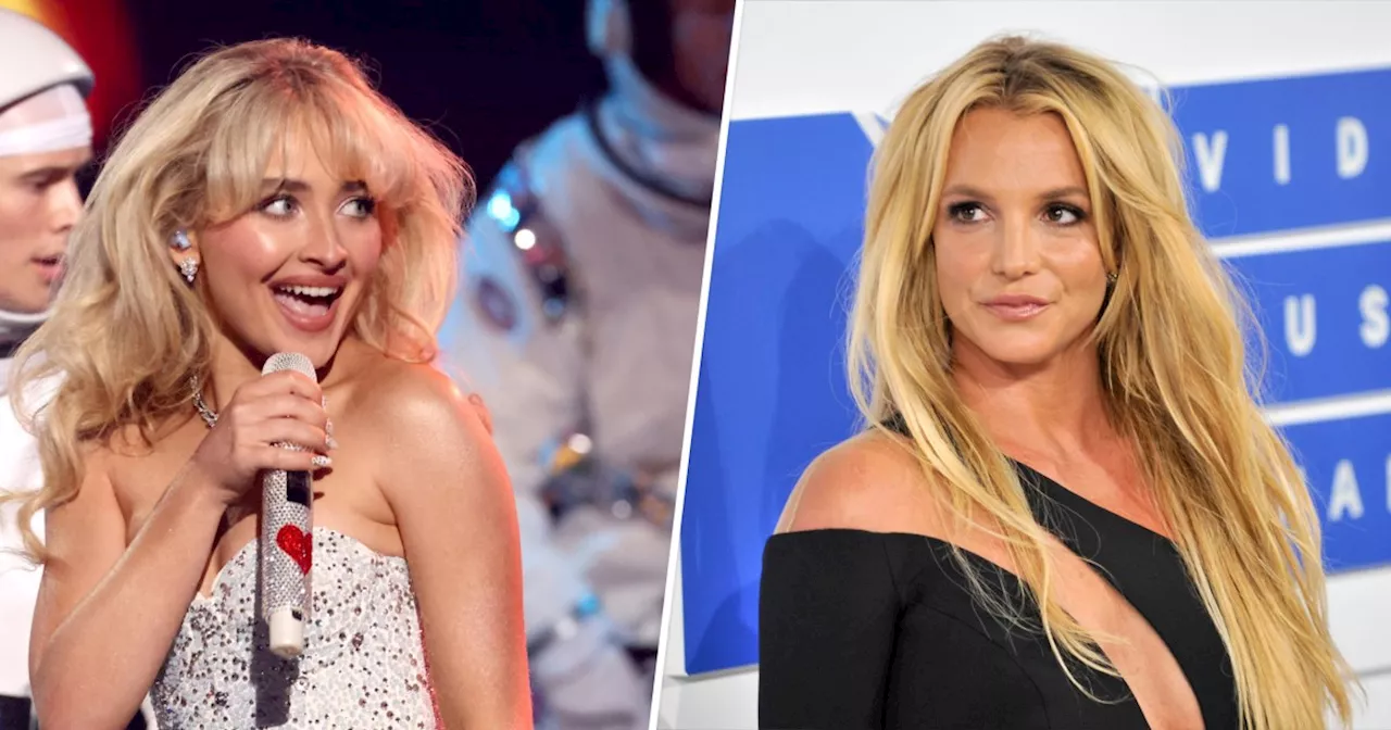 Britney Spears Reacts to Sabrina Carpenter’s VMAs Performance Tribute