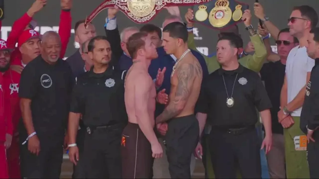 Canelo y Berlanga superan pesaje con miras a la pelea del sábado