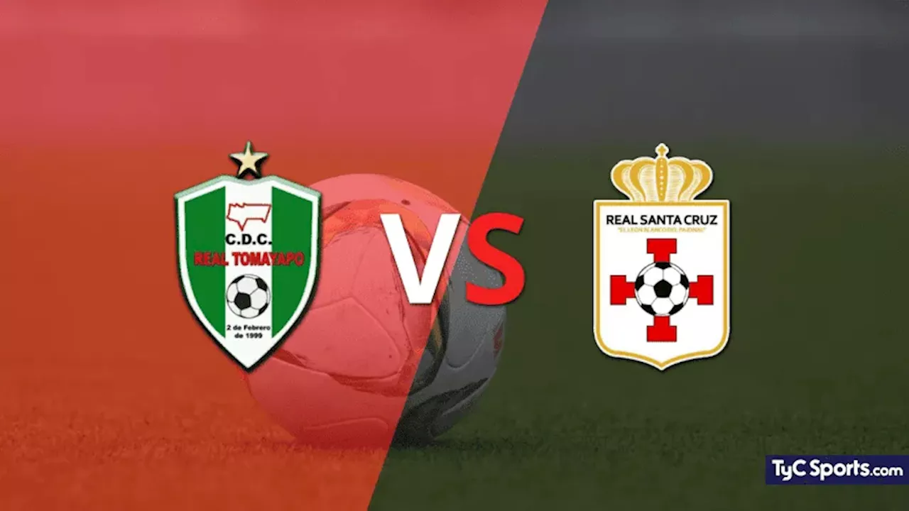 Real Tomayapo vs. Real Santa Cruz: Partido por la Primera División de Bolivia